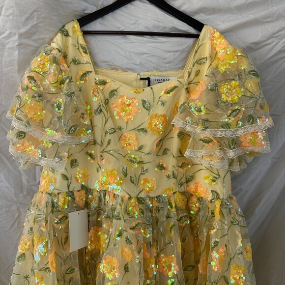 JessaKae Bramble Dress in Yellow - Size 3X, NWT (Plus Size, Curve) - Picture 5 of 15